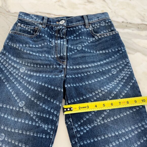 CHANEL 25P CC PEARL DARK BLUE JEANS SIZE FR 36 / US 4 NWTS! - Picture 11 of 17